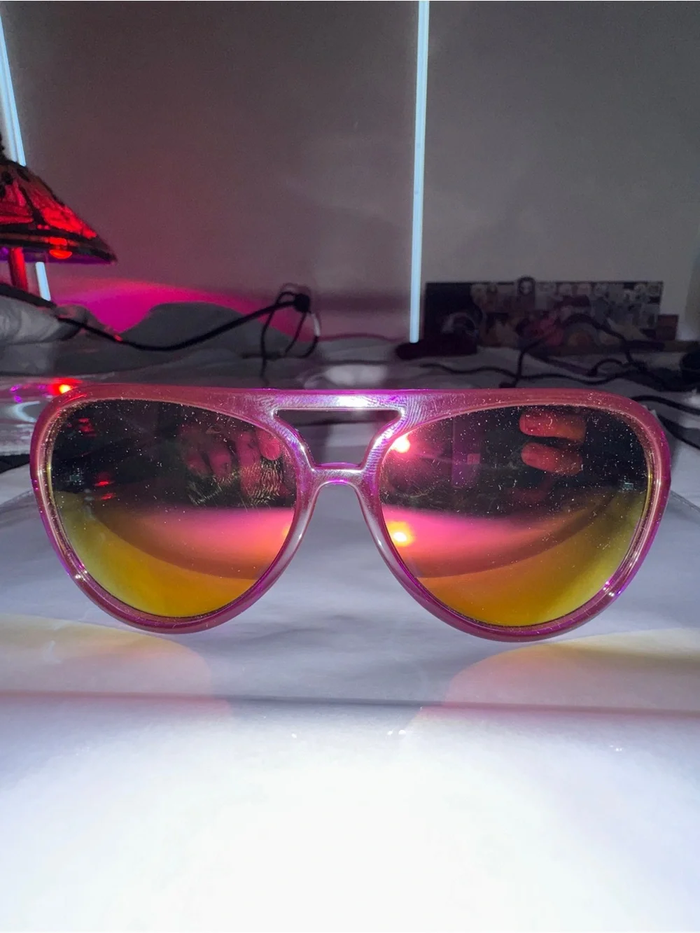 Michael Kors Caicos M2811S Pink Aviator Sunglasses